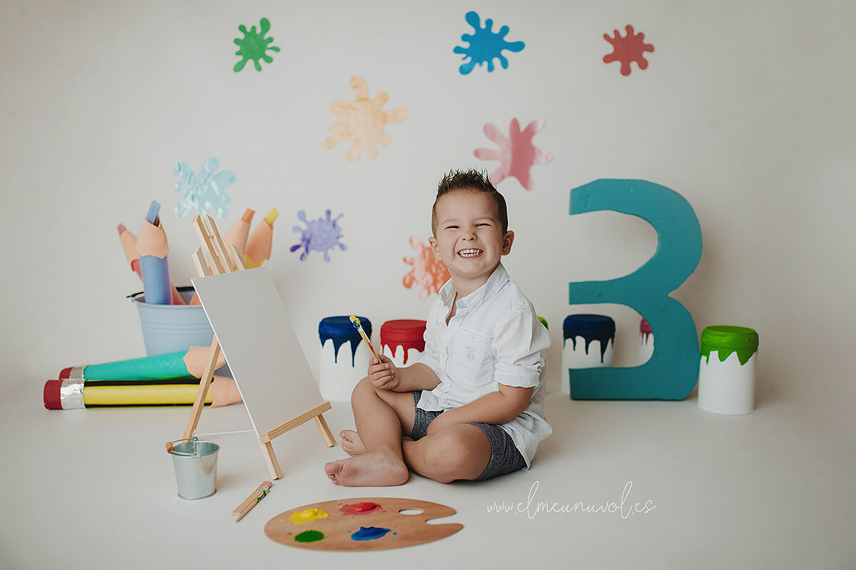 sesion smash paint en igualada el meu nuvol fotografia de cumpleaños infantil familiar00002