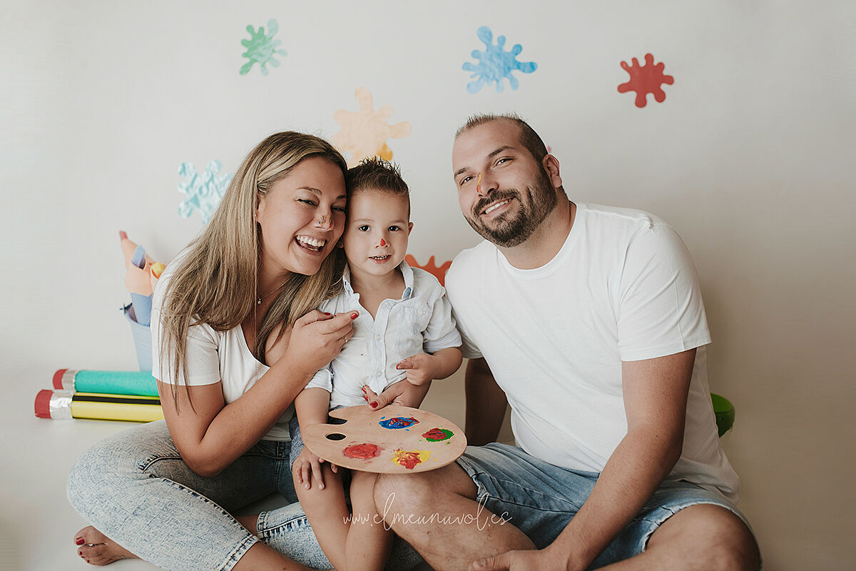 sesion smash paint en igualada el meu nuvol fotografia de cumpleaños infantil familiar00013